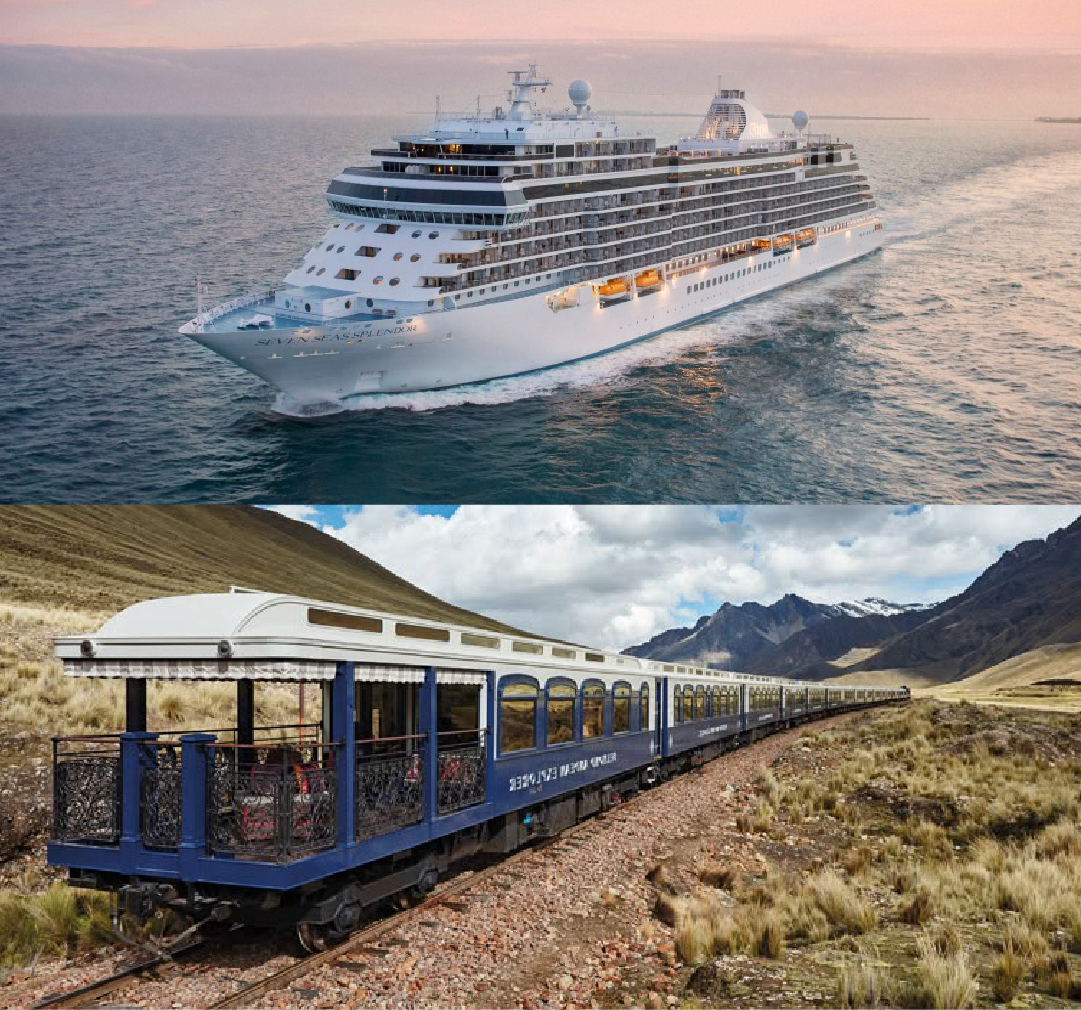 Cruzeiros e Trens de Luxo: quando o deslocamento é a viagem